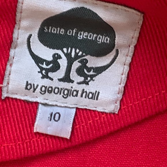 State of Georgia by Georgia Hall DEEP RED TUNIC Dress - Picture 6 of 7